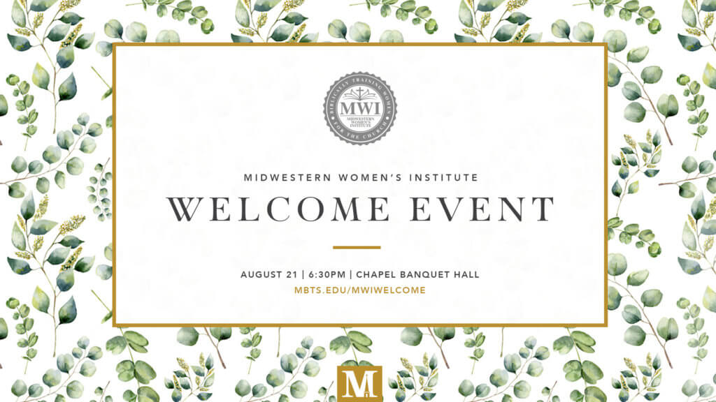 Fall 2018 MWI Welcome Event