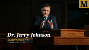 Chapel with Dr. Jerry Johnson