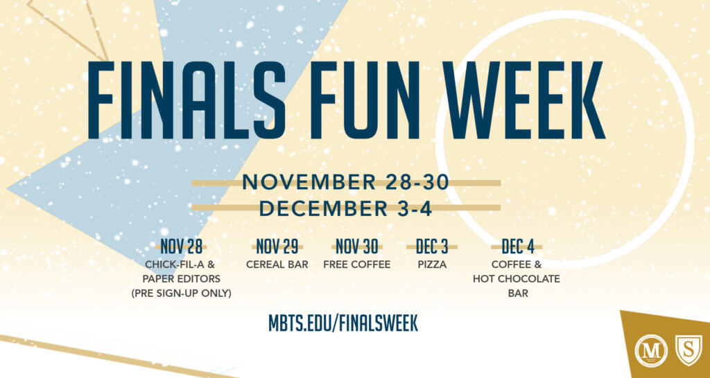 Finals Fun Week