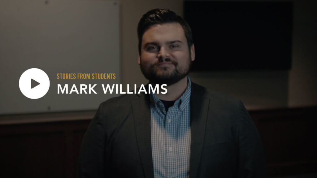 Mark Williams – Stories from Students