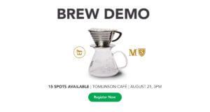 Tomlinson Cafe Brew Demo