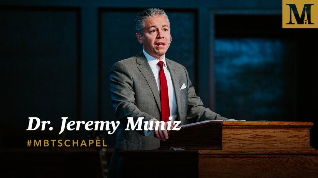 Chapel with Dr. Jeremy Muniz