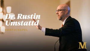 Dr Rustin Umstattd speaking