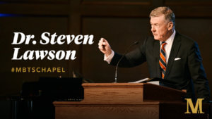Dr Steven Lawson speaking