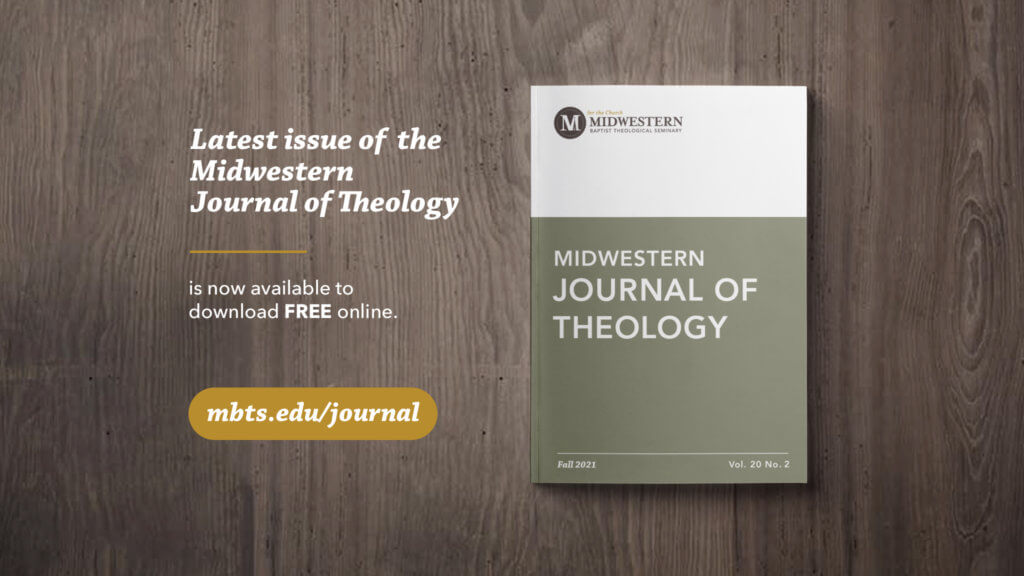 Midwestern Journal of Theology’s fall edition released