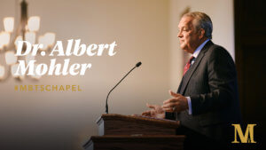 Dr Albert Mohler speaking