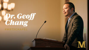 Dr Geoff Chang speaking