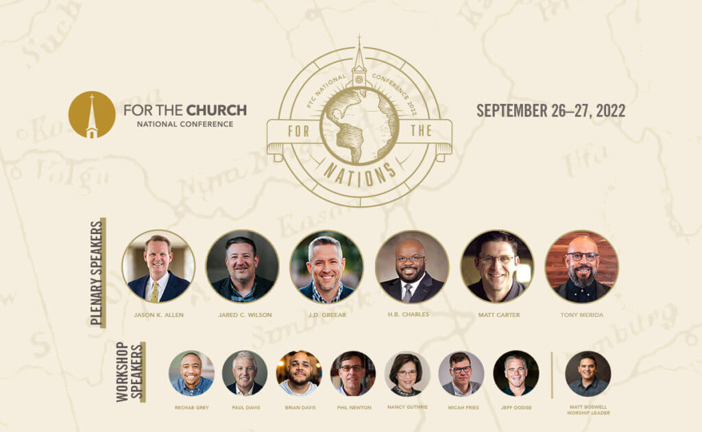 For the Church conference with list of speakers