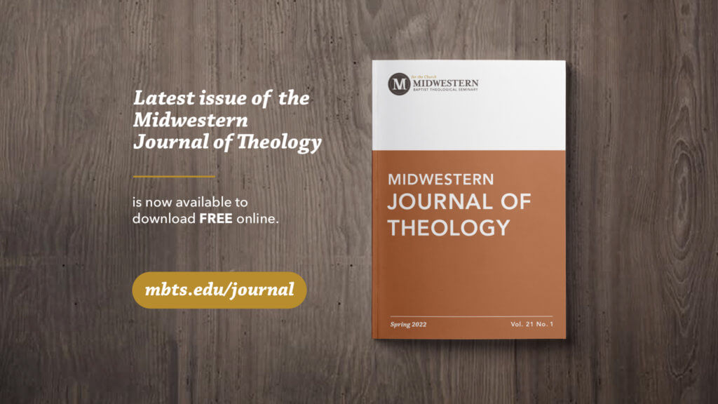 Midwestern Journal of Theology’s Spring Edition Released
