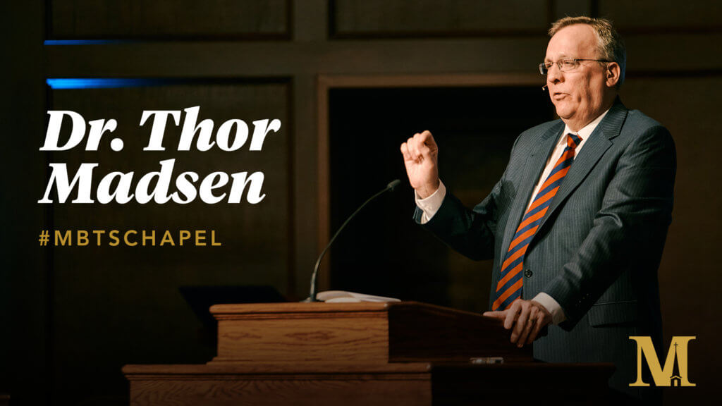 Chapel with Thor Madsen – September 28, 2022