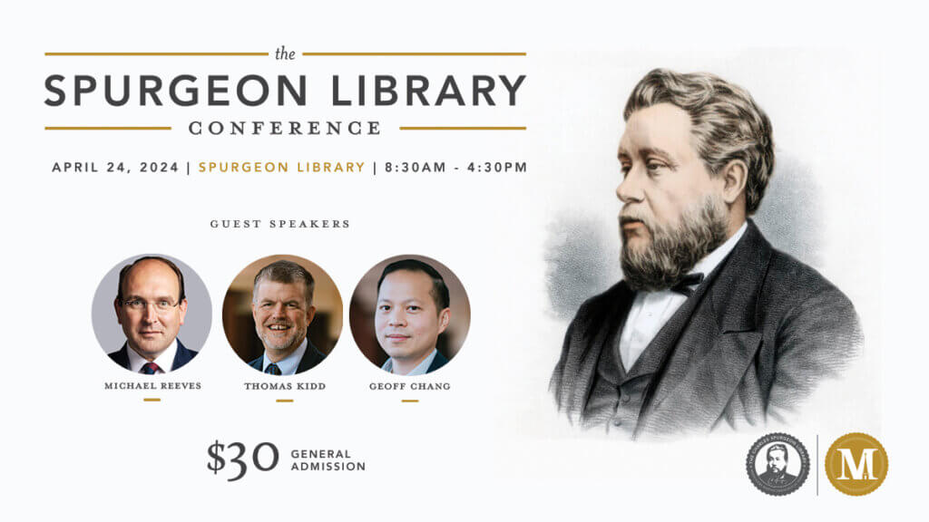 Spurgeon Library conference banner