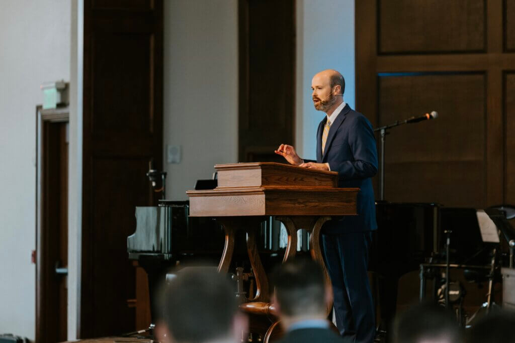 Andrew T. Walker Delivers Scudder Lecture at Midwestern Seminary on “A Public Theology of Free Speech”