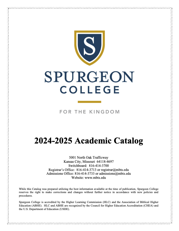 2024-25 College Academic Catalog